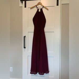 Floor length dress